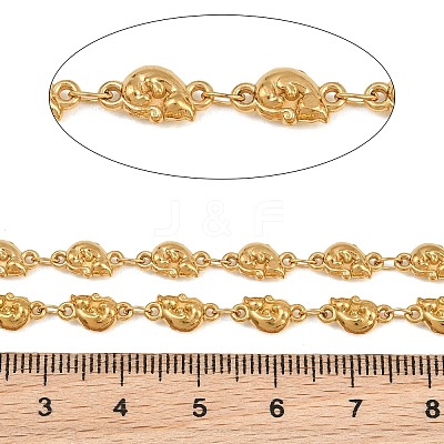 5M 304 Stainless Steel Cat Link Chains SA-CBA7953-05G-1