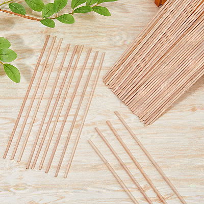 Wood Craft Sticks WOOD-WH0125-11B-1