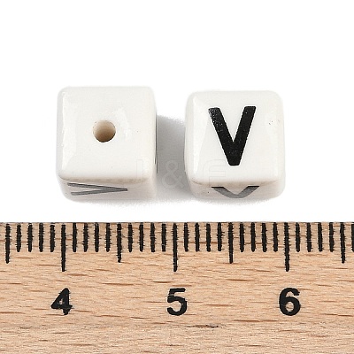 Porcelain Beads X1-PORC-R003-08V-1