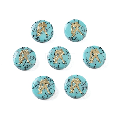 Synthetic Turquoise Beads G-F775-C04-1
