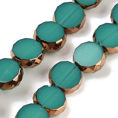 Imitation Jade Glass Beads Strands GLAA-H032-02-05-1