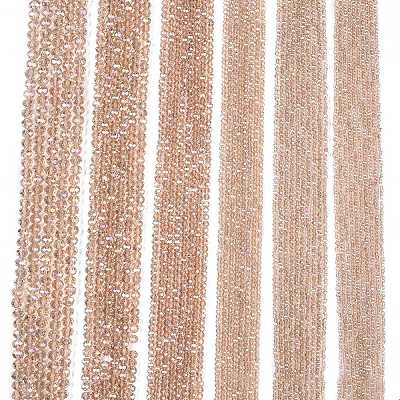 Electroplate Glass Beads Strands LS-EGLA-A044-T1mm-B20-1