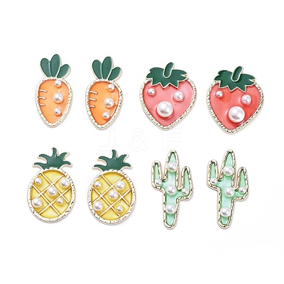 Epoxy Resin Cabochons RESI-X0001-38-1