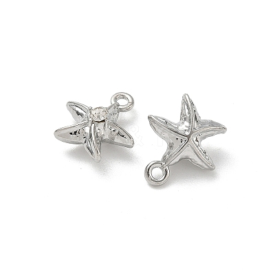 Alloy Rhinestone Pendants FIND-L024-08P-1
