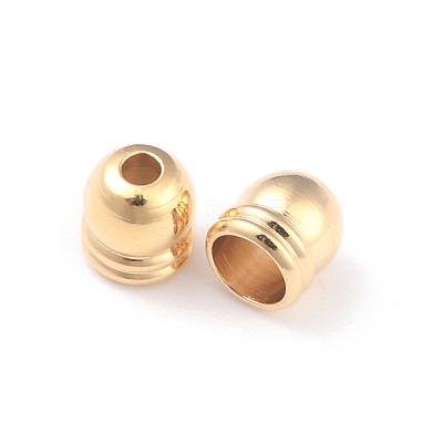 Brass Core End Caps KK-O139-15A-G-1