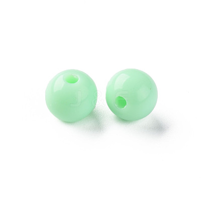 Opaque Acrylic Beads MACR-S370-C8mm-A05-1