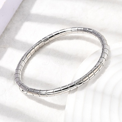 Brass Hinged Bangles for Women BJEW-H639-05-P-1