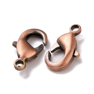 Brass Lobster Claw Clasps KK-901-R-1