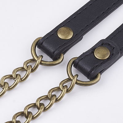 Imitation Leather Bag Handles FIND-T054-09A-AB-1