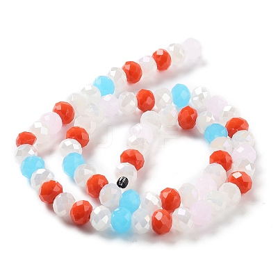 Glass Beads Strands EGLA-A034-M10mm-41-1