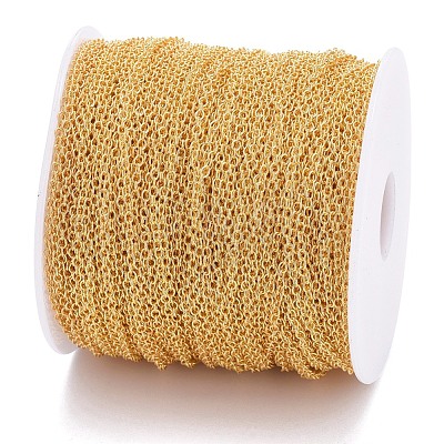 Brass Cable Chains CHC-034Y-G-1