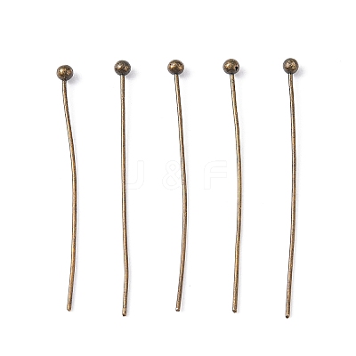 Brass Ball Head Pins LS-RP0.5x30mm-AB-1