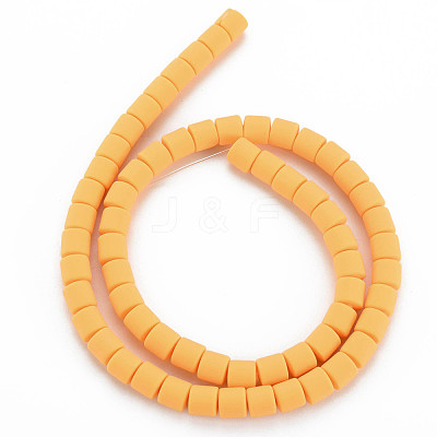 Handmade Polymer Clay Bead Strands CLAY-ZX006-01-01R-1