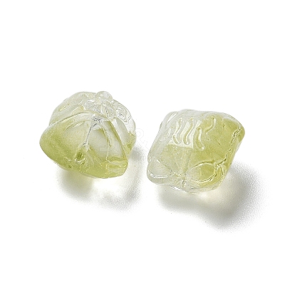 Baking Paint Transparent Glass Beads X1-GLAA-C035-01N-1