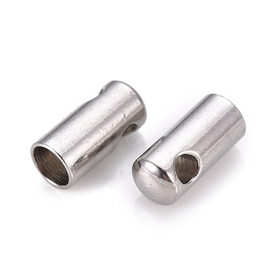 Tarnish Resistant 201 Stainless Steel Cord Ends STAS-F250-10P-L-1