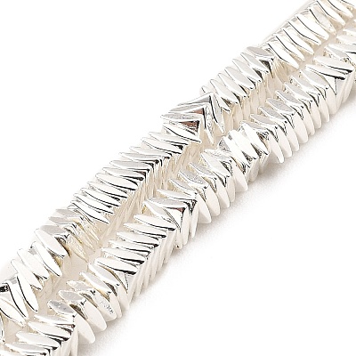 Electroplated Synthetic Non-Magnetic Hematite Beads Strands G-E606-A01-S-1