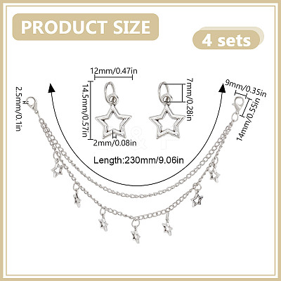Alloy Multi-strand Curb Chains FIND-GO0003-82A-1