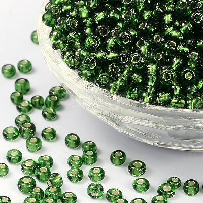 (Repacking Service Available) 6/0 Glass Seed Beads SEED-C014-4mm-27B-1