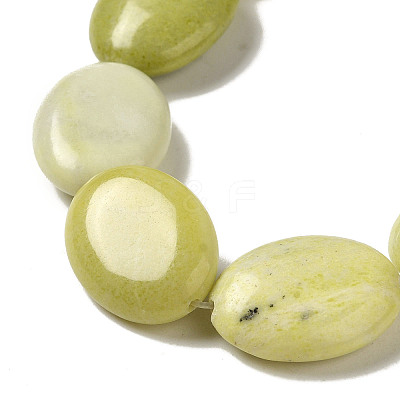 Natural Lemon Jade Beads Strands G-B078-G04-02-1
