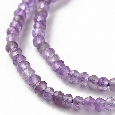Natural Amethyst Beads Strands X-G-S362-102-1