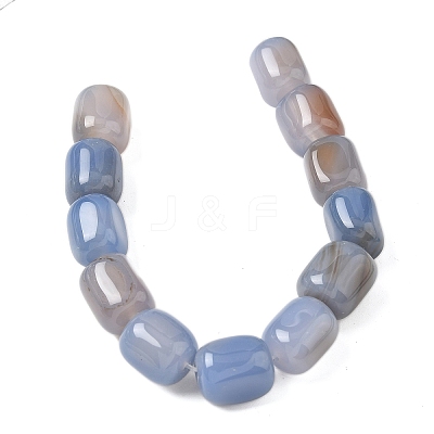 Natural Agate Beads Strands G-H295-F01-13-1