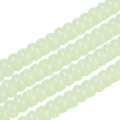 3 Strands Imitation Jade Glass Beads GLAA-PA0001-36B-05-1