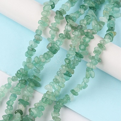 Natural Green Aventurine Beads Strands G-G0003-B36-1