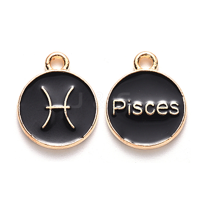 Alloy Enamel Pendants LS-ENAM-S124-01A-08H-1