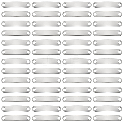 100Pcs 201 Stainless Steel Links/Connectors STAS-BBC0007-41-1
