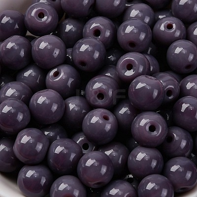 Opaque Colours Glass Seed Beads SEED-Z004-P8MM-01-1