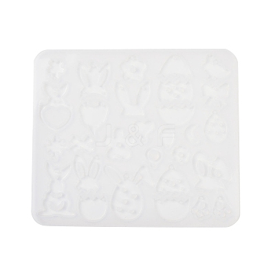 Easter DIY Pendant Molds AJEW-U023-01A-1