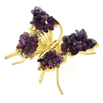 Raw Natural Amethyst Chip Mineral Specimen Display Decorations PW-WG29201-07-1