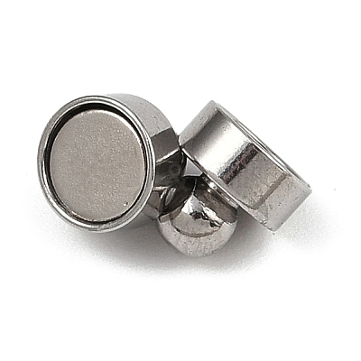 304 Stainless Steel Magnetic Clasps STAS-C127-09P-1