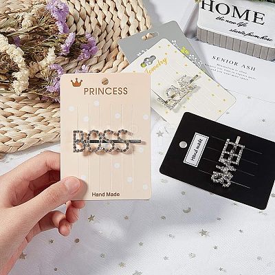 Hair Clip Display Cards CDIS-NB0001-05-1