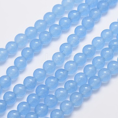 Natural & Dyed Malaysia Jade Bead Strands X-G-A146-8mm-A20-1