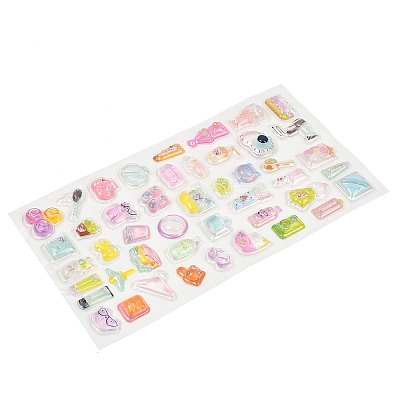 PET 3D Puffy Stickers STIC-NH0001-02E-1