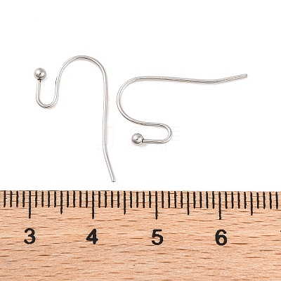 Tarnish Resistant 316 Surgical Stainless Steel Earring Hooks STAS-I045-03-1