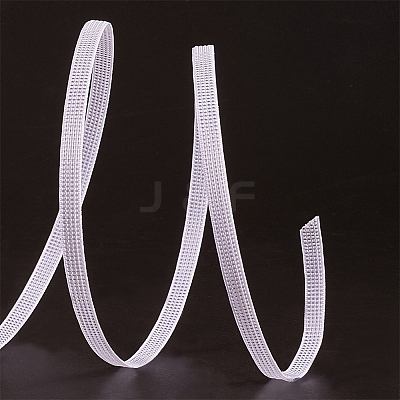Polyester & Plastic Boning Sewing Wedding Dress Fabric OCOR-WH0052-26-1