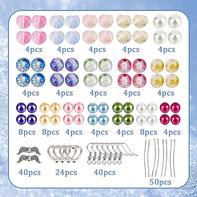 DIY Fairy Dangle Earring Making Kit DIY-SC0021-75-1