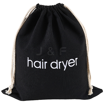 Canvas Cloth Hair Dryer Packing Drawstring Bags ABAG-WH20027-005A-1
