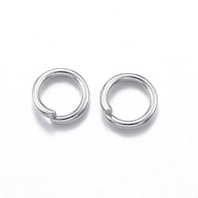 Tarnish Resistant 304 Stainless Steel Open Jump Rings STAS-E147-48P-1