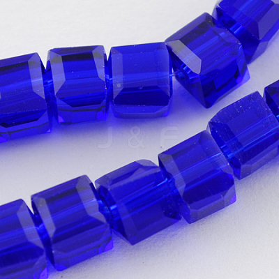 Glass Bead Strands GLAA-R041-6x6mm-22-1
