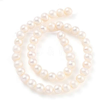 Natural Cultured Freshwater Pearl Beads Strands PEAR-C003-10H-1