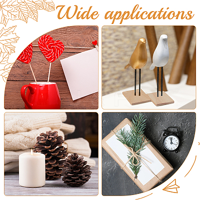 Unfinished Wood Tags DIY-WH0349-07-1