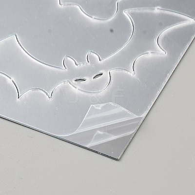 2Pcs/set Halloween Acrylic Stickers DIY-WH20013-12-1