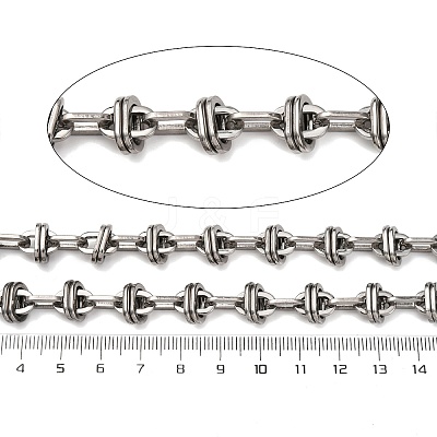 304 Stainless Steel knot Link Chains CHS-S012-12P-1