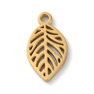304 Stainless Steel Pendants STAS-P338-07G-1