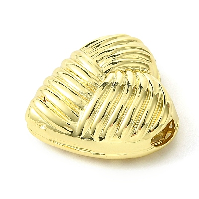 Rack Plating Brass European Beads KK-G501-04G-1