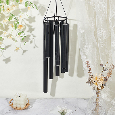 Aluminum Round Tube Big Pendants FIND-PH0059-56-1