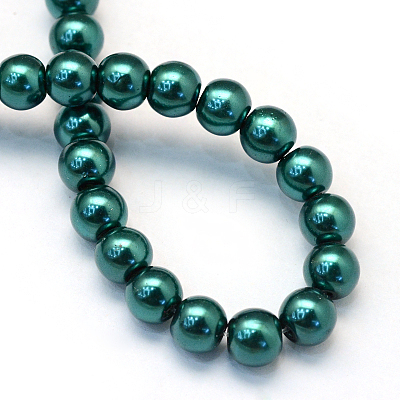 Baking Painted Glass Pearl Bead Strands HY-Q003-5mm-79-1
